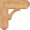 Ekena Millwork Imperial Craftsman Smooth Bracket w/ Offset Brace, Western Red Cedar, 7 1/2"W x 20"D x 20"H BKT0806X20X20IMP04SWR - alternate 2
